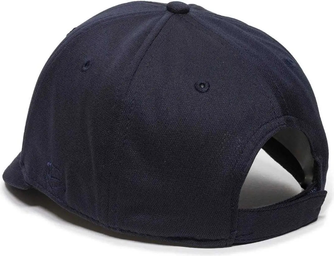 Oc Sports Uc-550sb Umpires Adjustable Short-bill Plate Cap - Dark Navy - 6 7/8’’ - 7 1/2’’