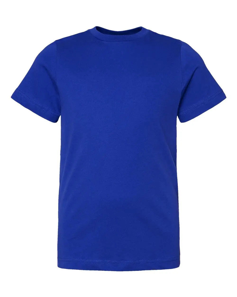 Lat 6101 Youth Fine Jersey Tee - Royal - Xs