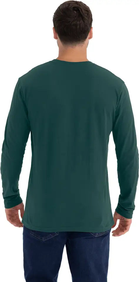 Next Level 3601 Cotton Long Sleeve T-shirt - Forest Green