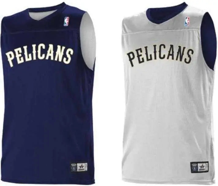 Alleson Athletic A105ly Youth Nba Logo Reversible Jersey - New Orleans Pelicans