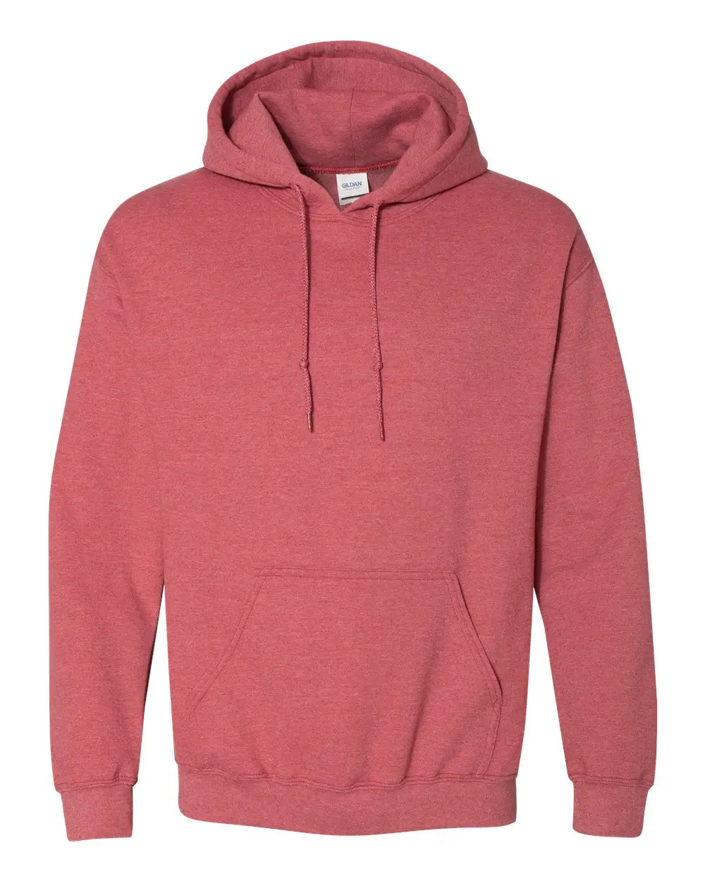 Gildan 18500 Heavy Blend™ Hooded Sweatshirt - Heather Scarlet Red - Orange / s