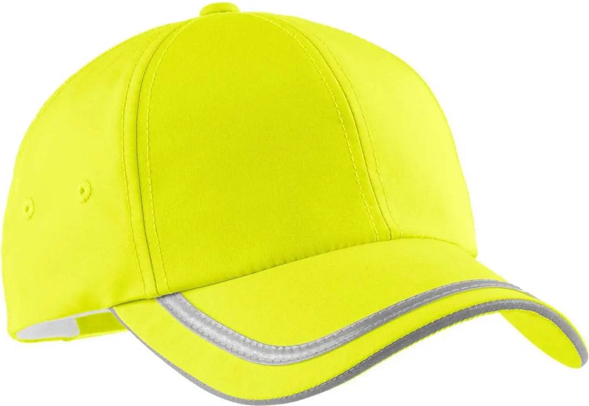 Port Authority C836 Enhanced Visibility Cap - Safety Yellow - one Size Fits Most