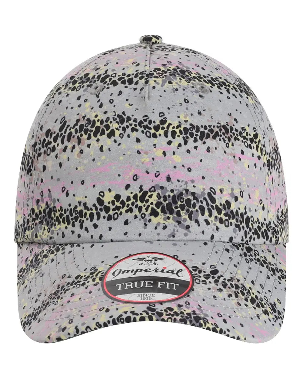 Imperial 4072 the Easy Read Cap - Trout Spots Gray - one Size Fits Most