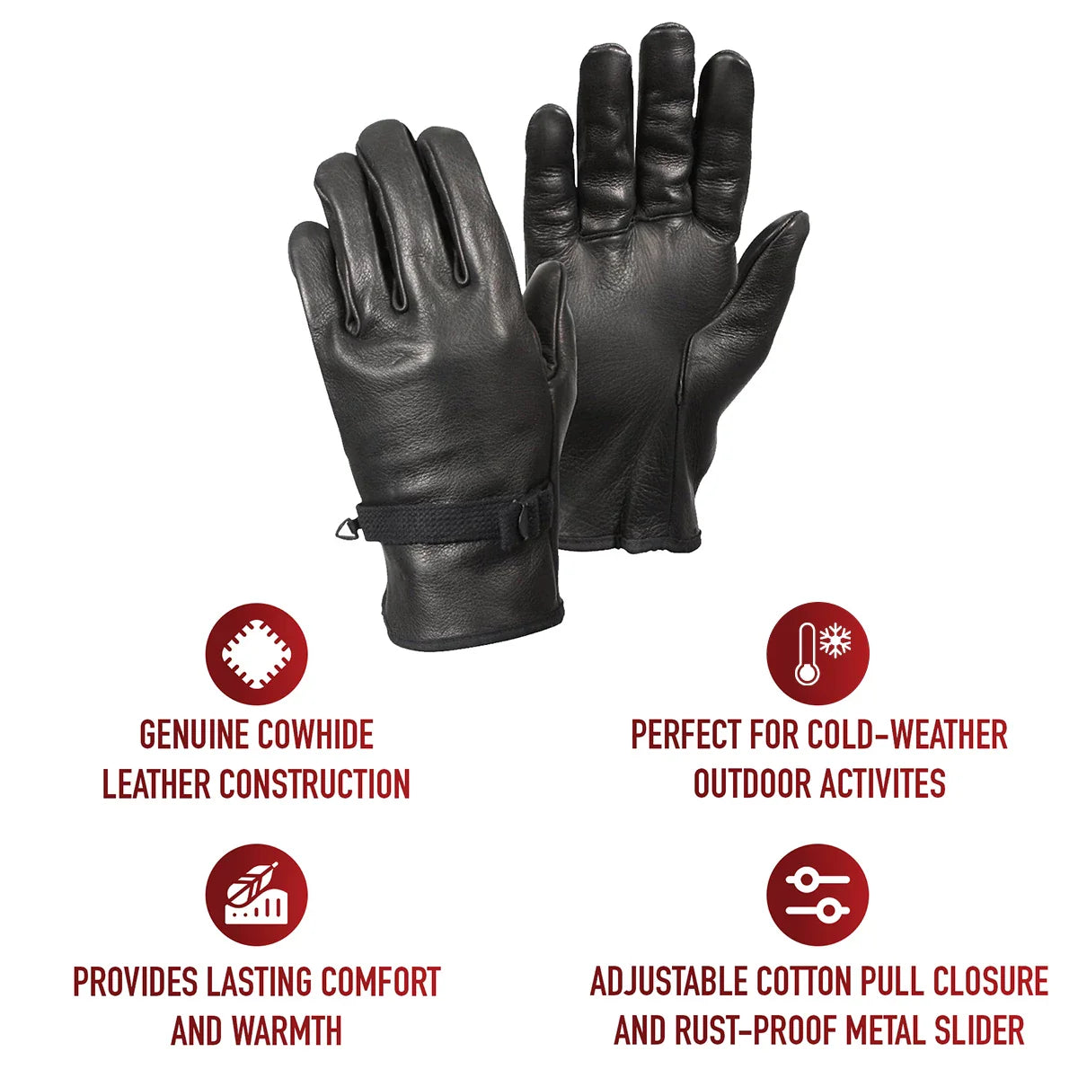 D3-a Type Leather Gloves