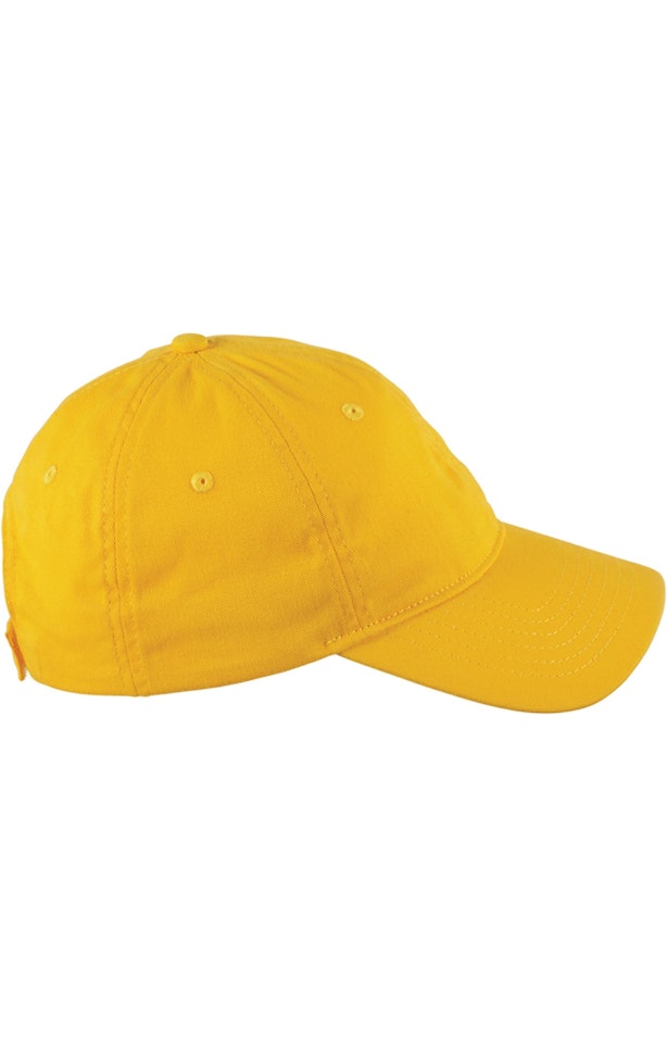Big Accessories BX880 Six-Panel Twill Cap - Sunray Yellow