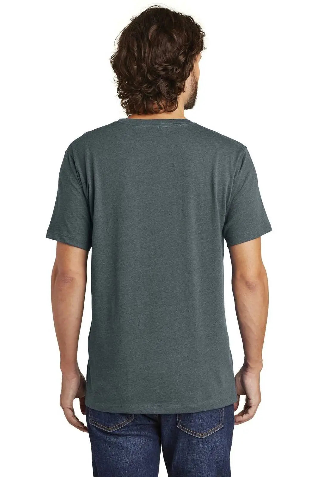 Alternative Aa6040 Rebel Blended Jersey Tee - Heather Deep Charcoal