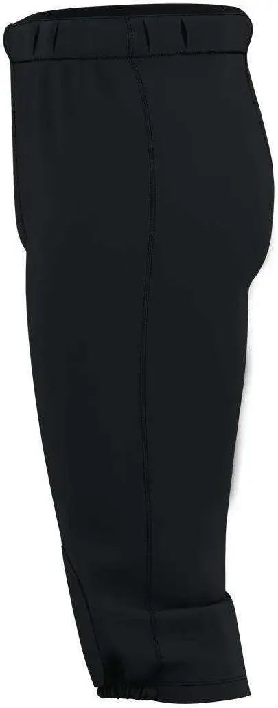 Alleson Athletic 682py Youth Integrated Knee Pad Football Pant - Black