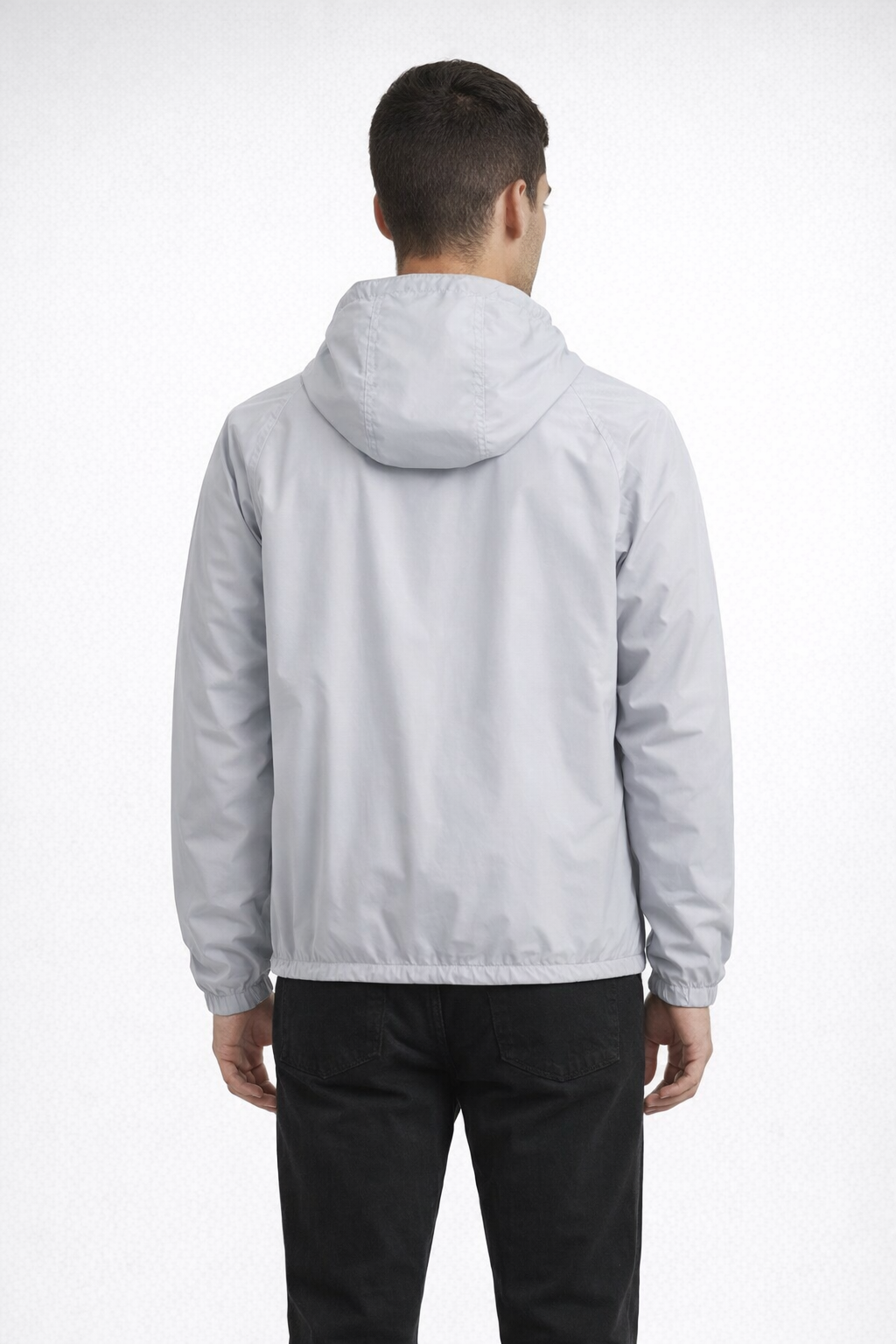 Pale Silver FULL ZIP WINDBREAKER