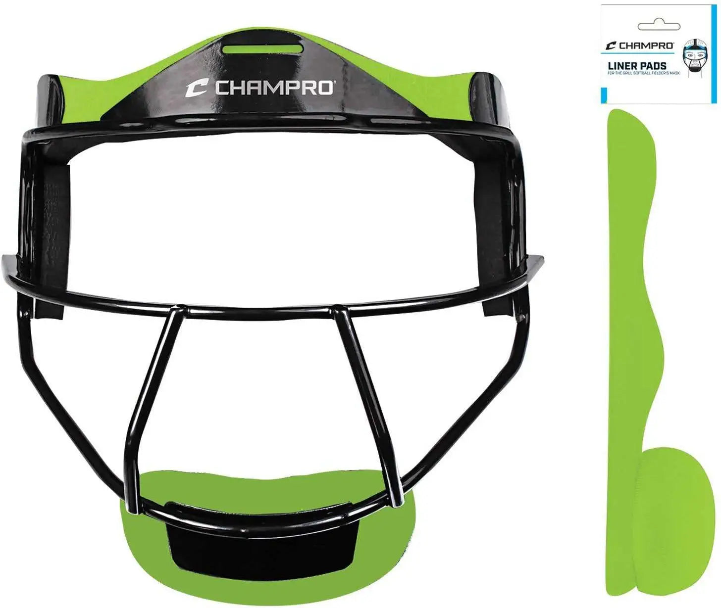 Champro Cm01lp the Grill Softball Fielder’s Liner Pad - Lime Green