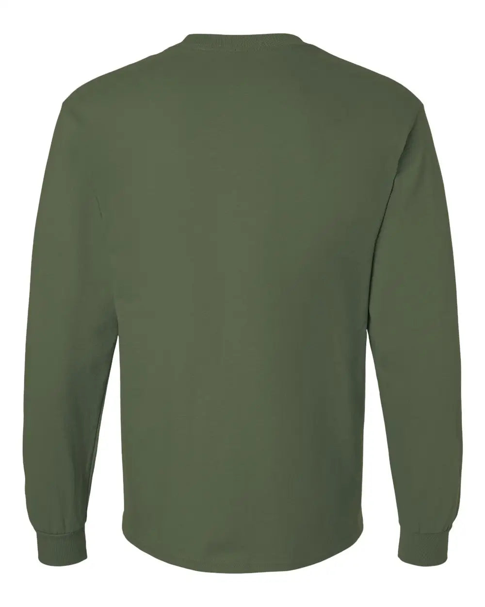 Gildan 2400 Ultra Cotton® Long Sleeve T-shirt - Military Green - Olive / s