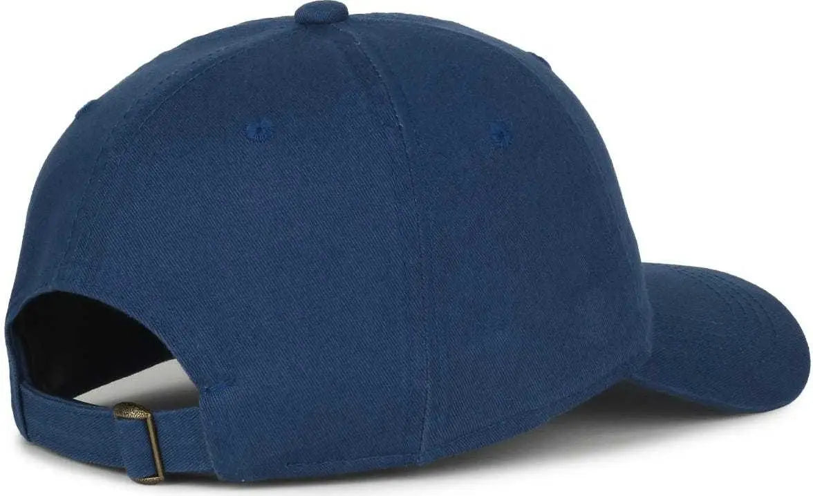 Oc Sports Gwt-111 Adjustable Strap Garment Wash Cotton Cap - Royal