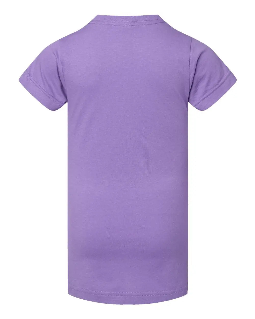 Lat 2616 Girls’ Fine Jersey Tee - Lavender - Purple / Xs