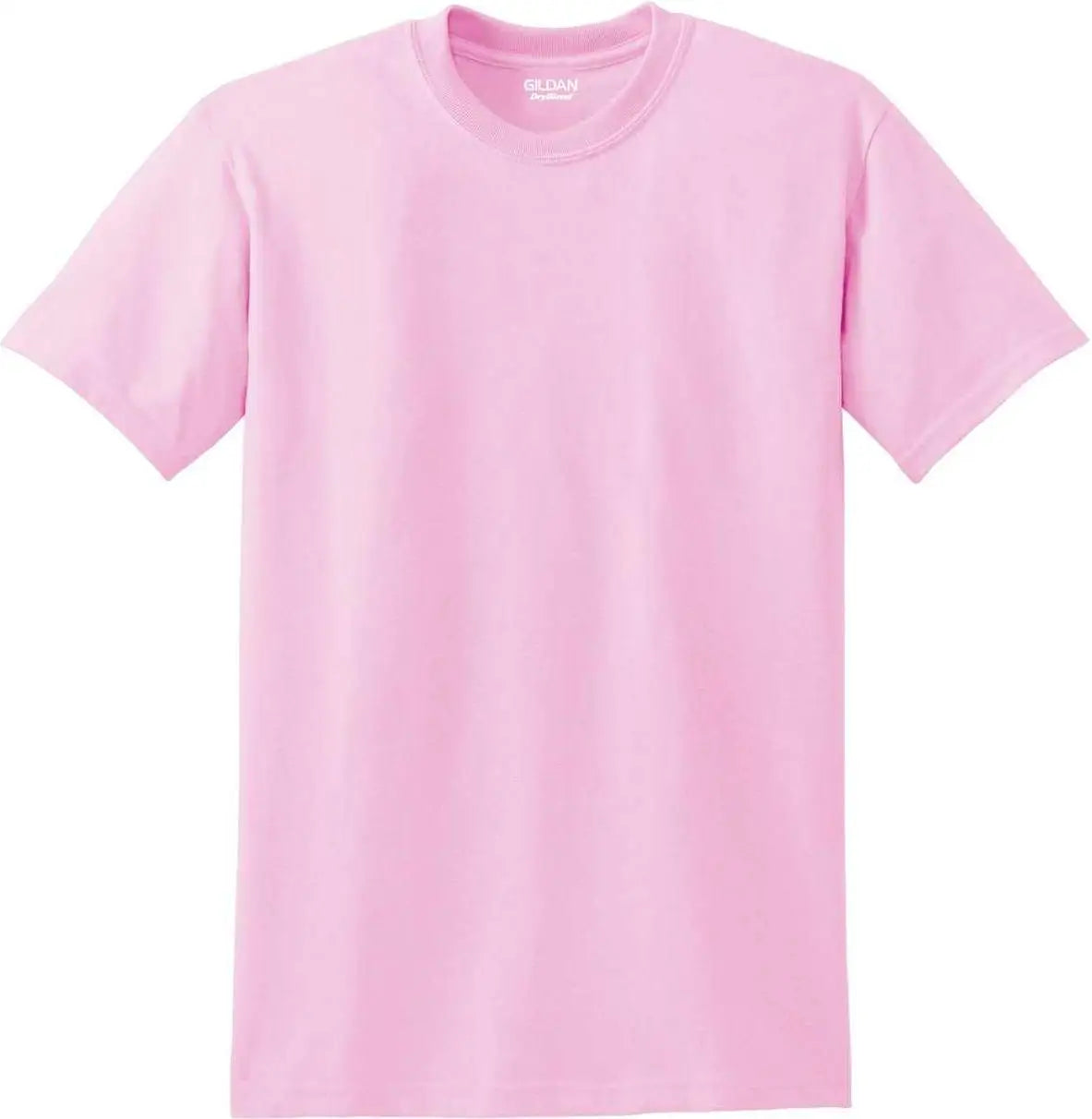 Gildan 8000 Dryblend 50 Cotton/50 Poly T-shirt - Light Pink