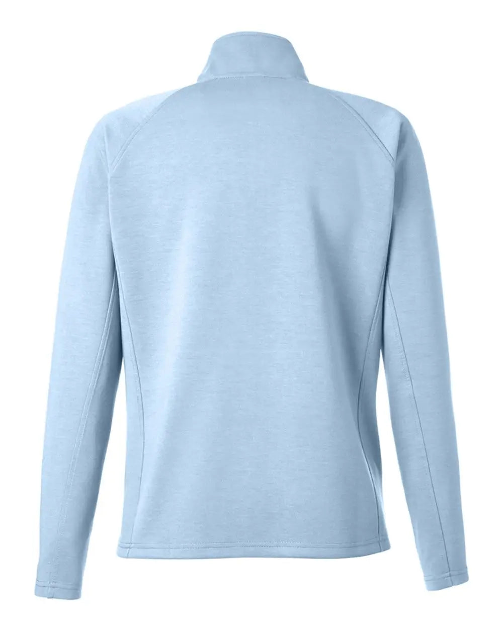 J. America 8754 Women’s Apex Fleece Quarter-zip Pullover - Ice Blue - s
