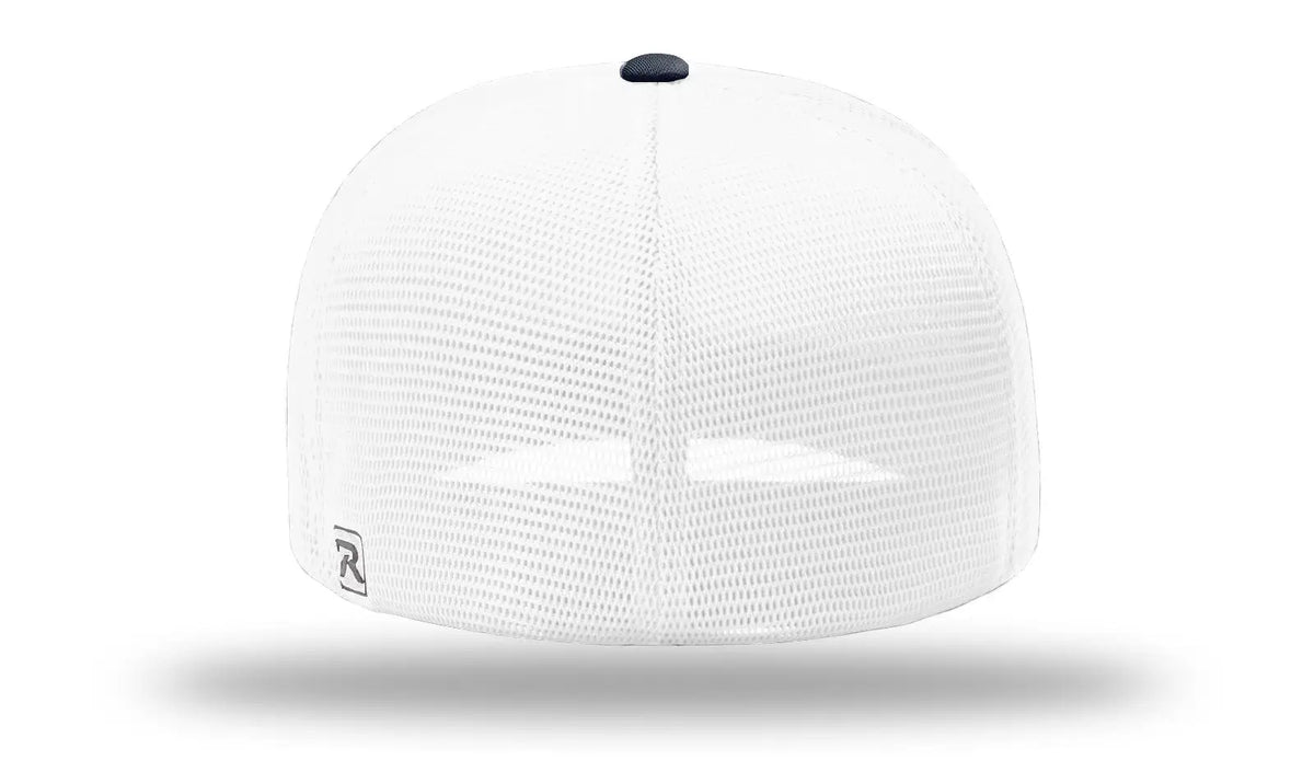 Richardson Pts20m Pulse/mesh Back Caps - White Navy