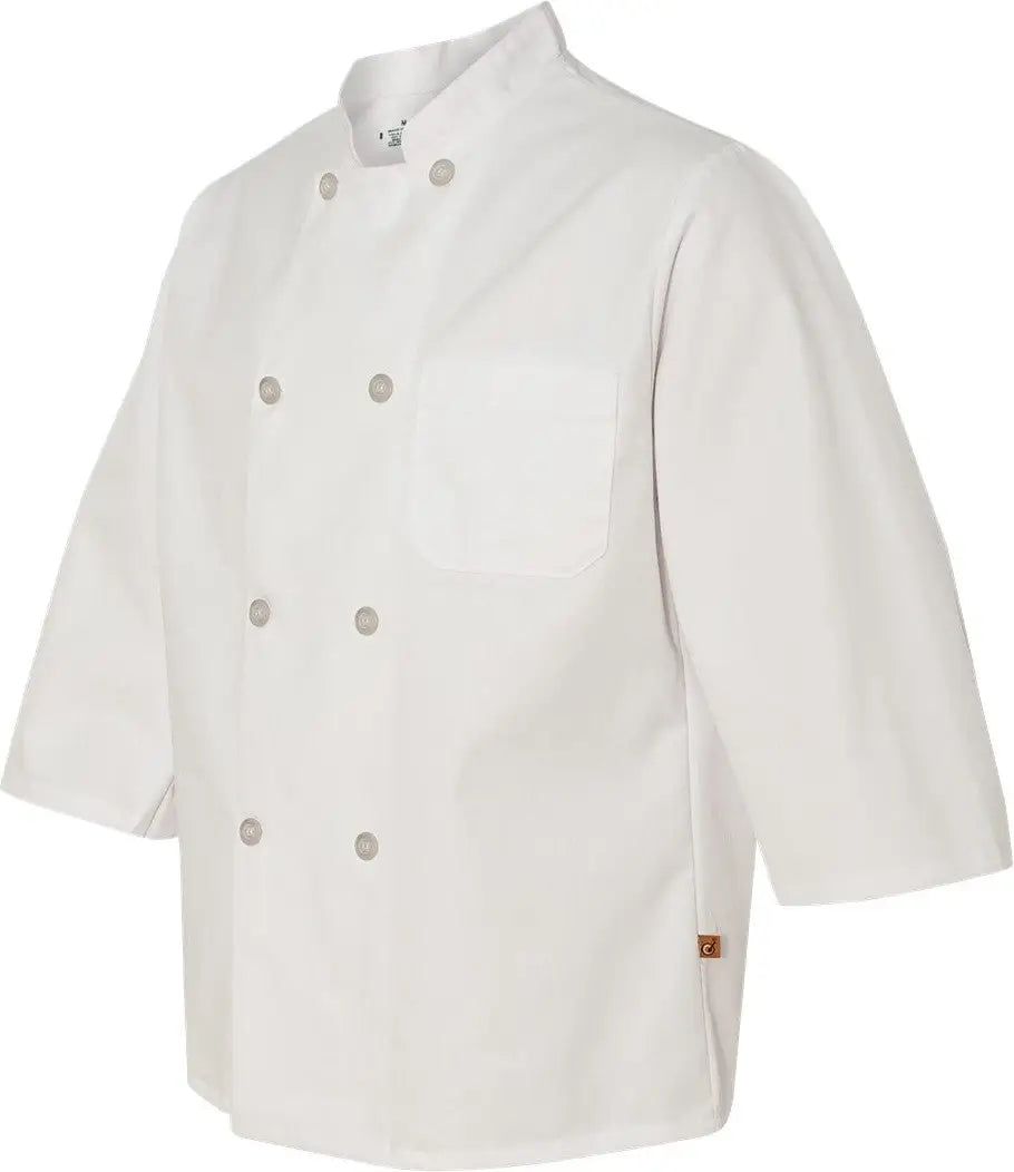 Chef Designs 0402 Three-quarter Sleeve Coat - White / s