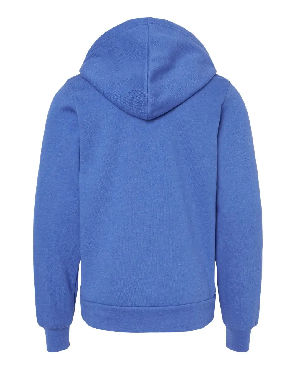 Bella + Canvas 3719y Youth Sponge Fleece Hoodie - Heather True Royal - m