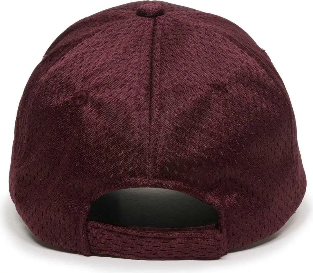 Oc Sports Jm-123 Jersey Mesh Custom Baseball Caps - Maroon - 6 3/8’’ - 7’’