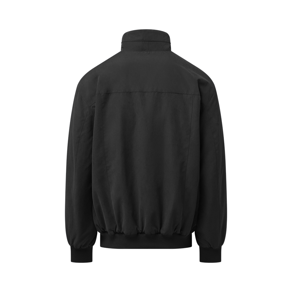 MV Sport 27712 Weatherproof Microfiber Fleece Lined Jacket - Black Back