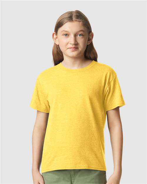 Daisy Mist Softstyle® Youth CVC T-Shirt - 64000BCVC