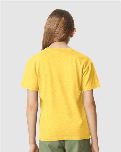 Daisy Mist Softstyle® Youth CVC T-Shirt - 64000BCVC