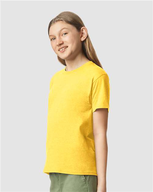 Daisy Mist Softstyle® Youth CVC T-Shirt - 64000BCVC