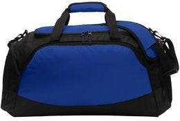 Dark Charc/Blk Port Authority Medium Active Duffel. BG801