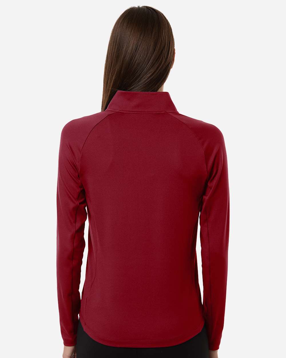 Dark Crimson Women's Pure 2.0 Quarter-Zip - 629449 plain