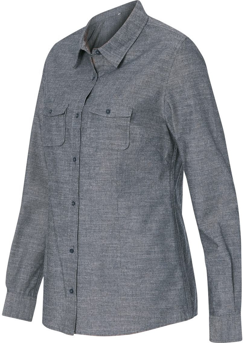 Dark Denim Women's Chambray Shirt - 5255