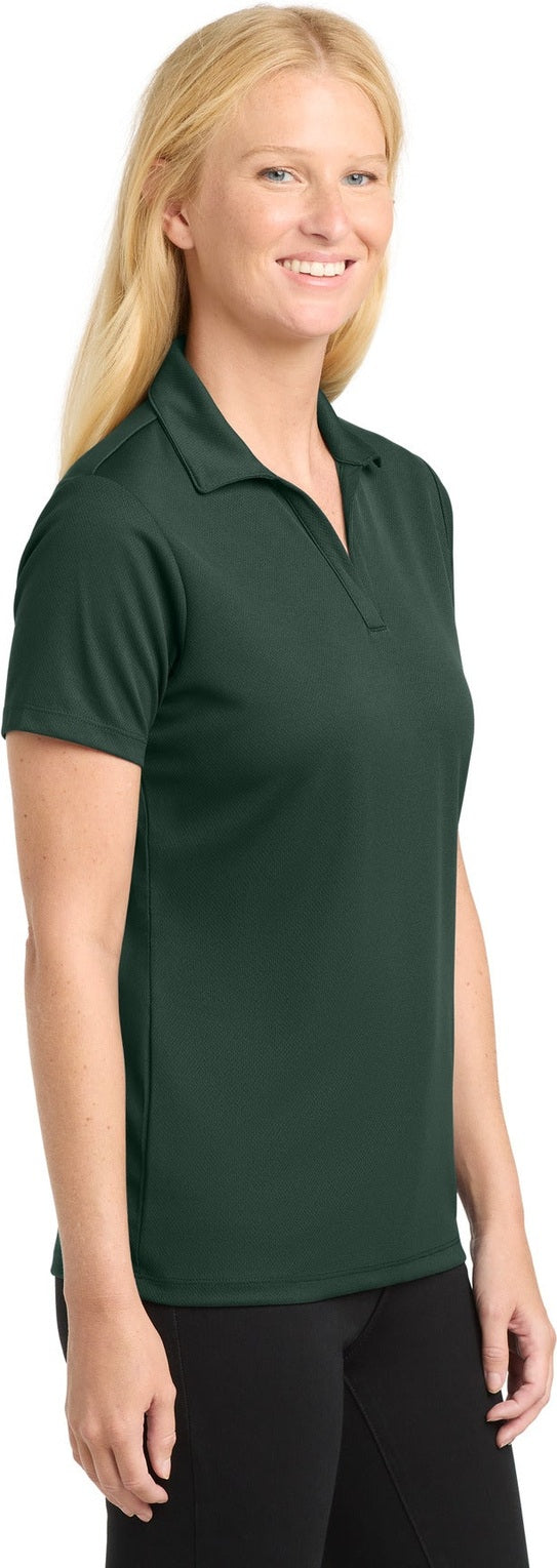 Dark Forest Gn Sport-Tek Women's PosiCharge RacerMesh Polo. LST640