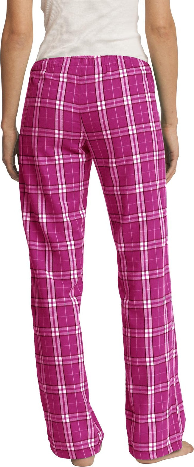 Dark Fuchsia District Women's Flannel Plaid Pant. DT2800