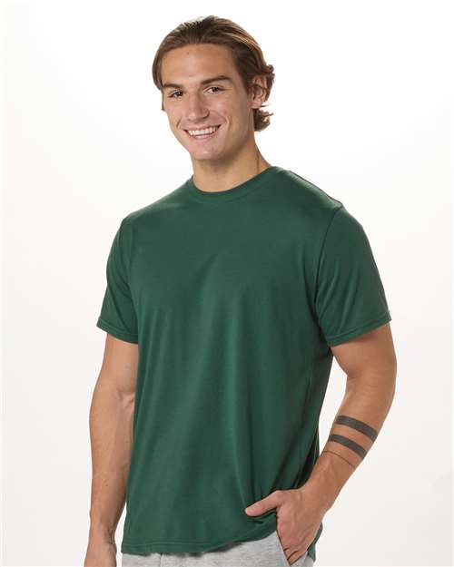 Dark Green Basic Crew T-Shirt - BM2103