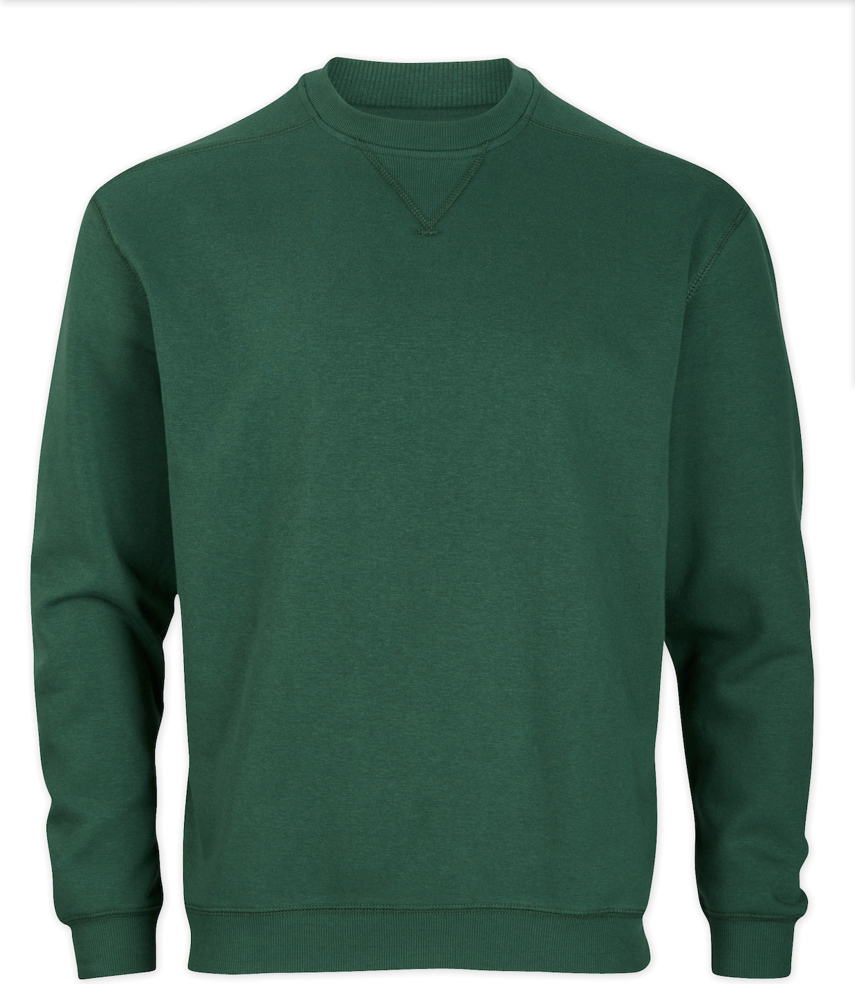 DARK GREEN BOXERCRAFT FLEECE CREW  grouped