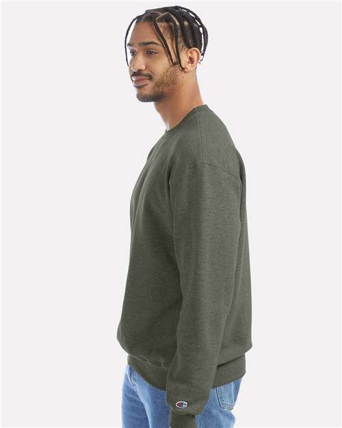 Dark Green Heather Powerblend® Crewneck Sweatshirt - S600