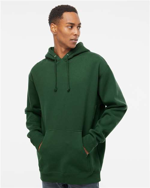 Dark Green Heavyweight Hooded Sweatshirt - IND4000