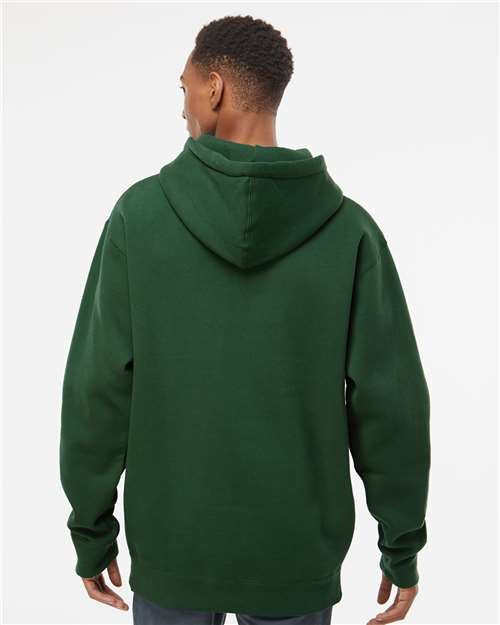 Dark Green Heavyweight Hooded Sweatshirt - IND4000