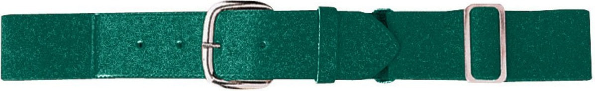 DARK GREEN YOUTH ELASTIC BASEBALL BELT