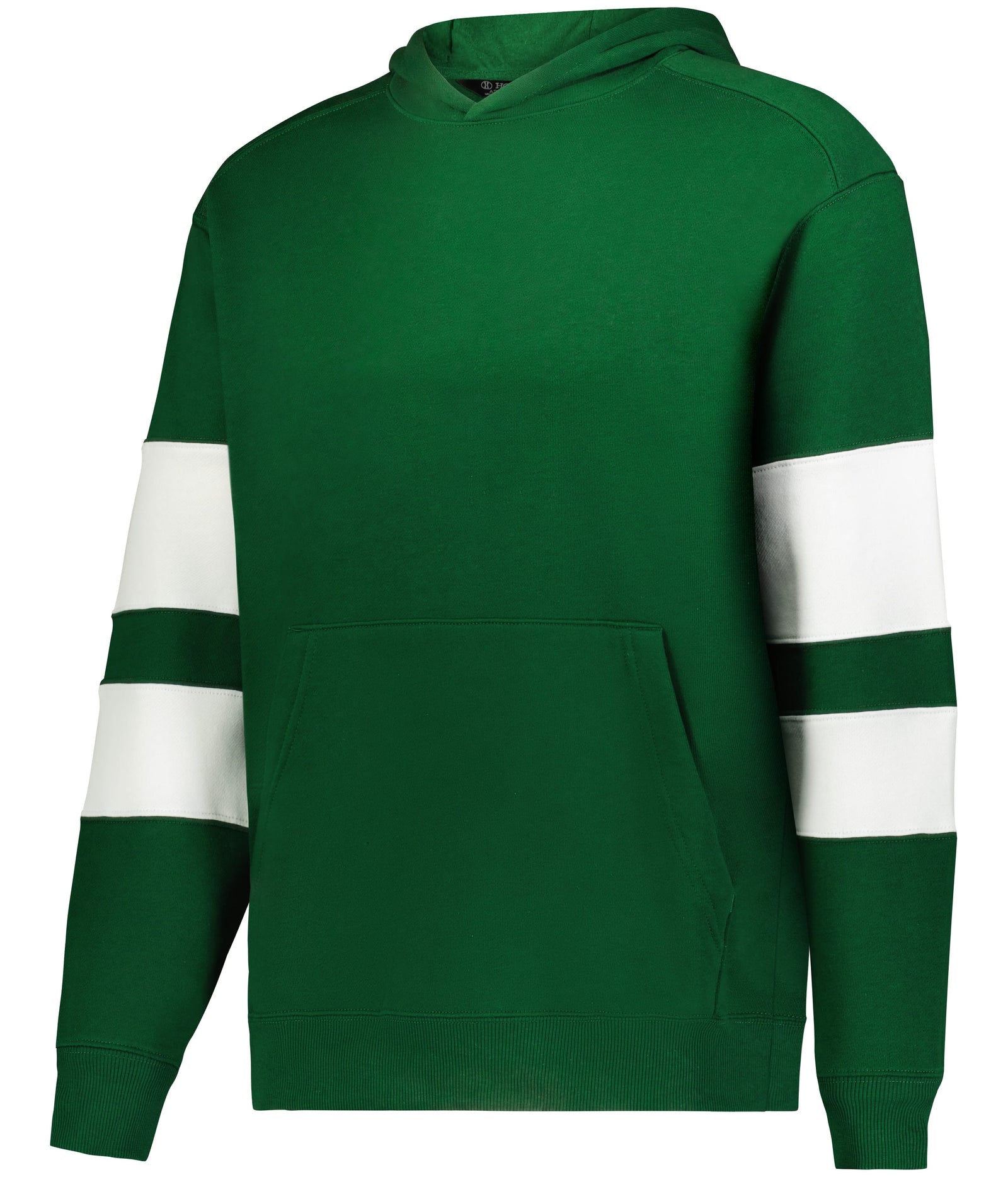 DARK GREEN/WHITE YTH JACKSON WAY HOODIE