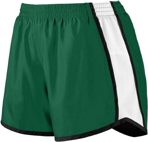 DARK GREEN/WHITE/BLACK GIRLS PULSE TEAM SHORT