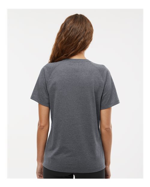 Dark Grey Heather Women's Blended T-Shirt - A557