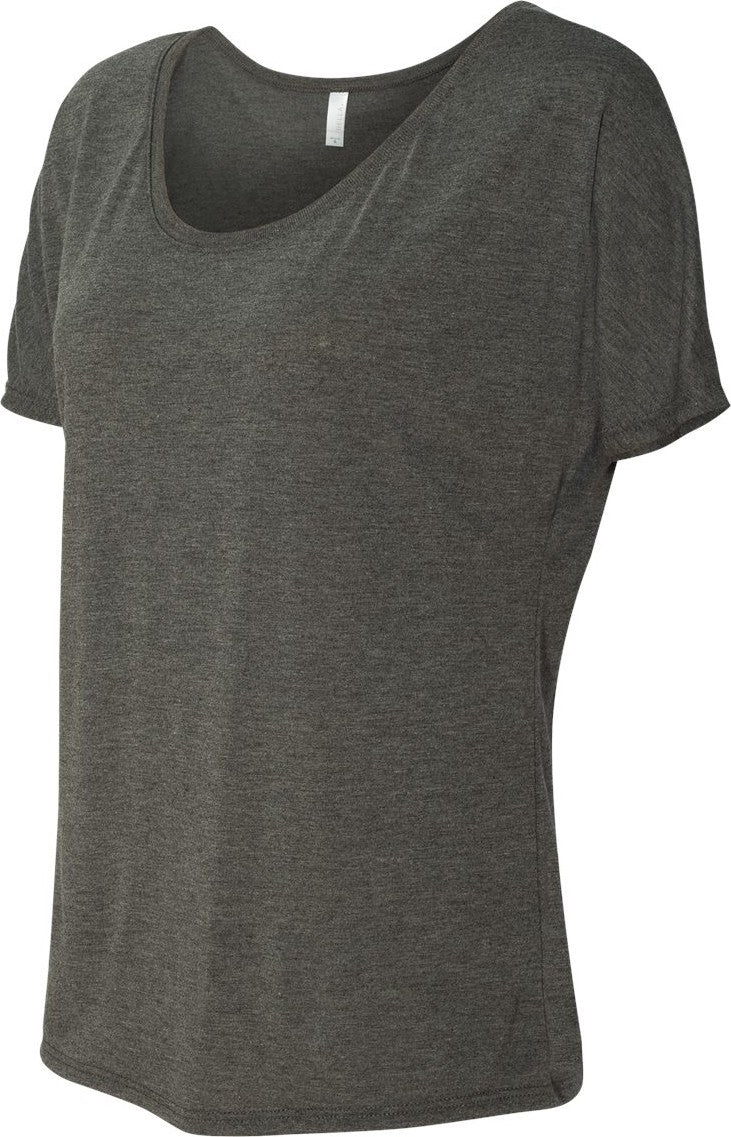 Dark Grey Heather Women’s Slouchy Tee - 8816