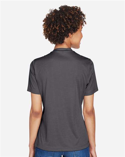 Dark Grey Heather Women&#39;s Sonic Heather Performance T-Shirt - TT11HW