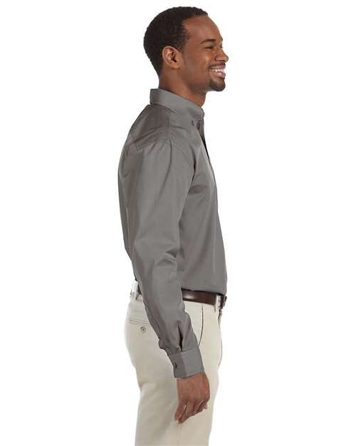 Dark Grey Men&#39;s Essential Poplin - M510