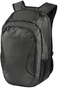 Dark Grey/Blk Port Authority Form Backpack. BG212
