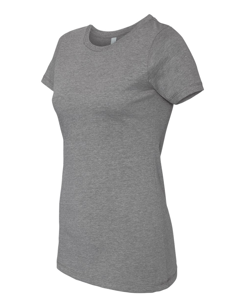 Dark Heather Grey Women’s CVC T-Shirt - 6610