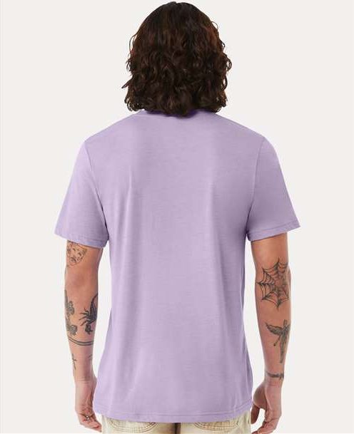 Dark Lavender Triblend Triblend Tee - 3413