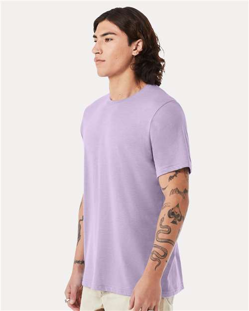 Dark Lavender Triblend Triblend Tee - 3413