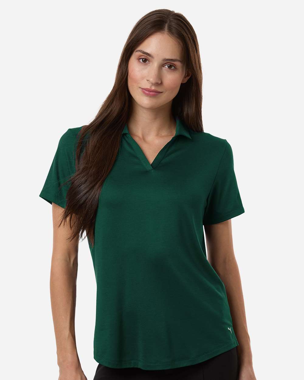 Dark Myrtle Women's Icon Polo 2.0 - 631050 plain