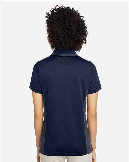 Dark Navy/ Dark Charcoal Women&#39;s Flash Snag Protection Plus IL Colorblock Polo - M386W