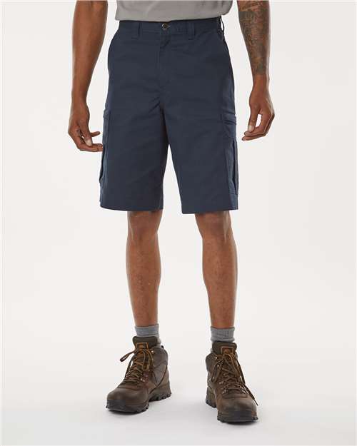 Dark Navy Premium 11&quot; Industrial Cargo Shorts - Extended Sizes - LR42EXT